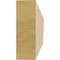 Ekena Millwork 2in. W x 6in. H x 24in. L Garner Woodgrain TimberThane Rafter Tail, Primed Tan RFTUR02X06X24GARRCPR - alternate 4